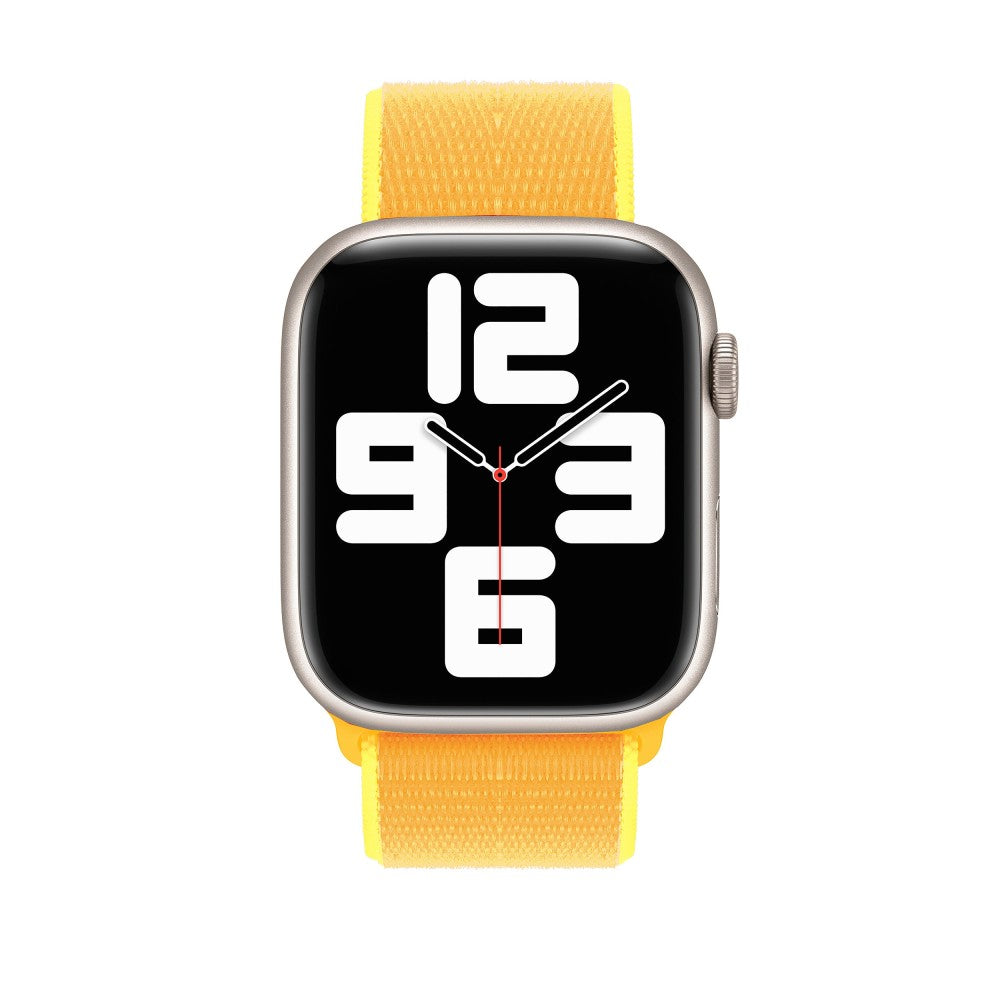 Curea Nylon Classic - Apple Watch 1/2/3/4/5/6/7/8/9/SE/Ultra 1/Ultra 2 - 42/44/45/49 MM - Canary Yellow