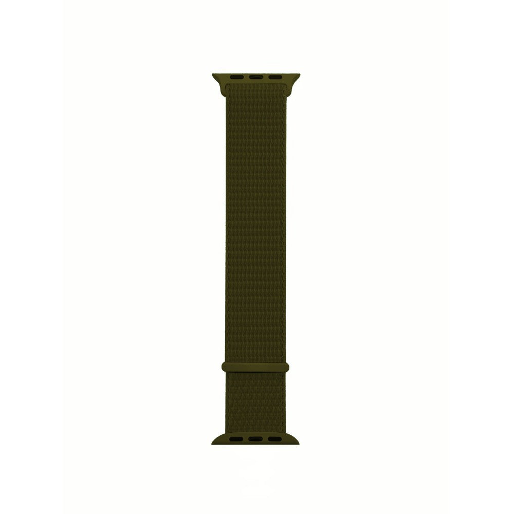 Curea Nylon Classic - Apple Watch 1/2/3/4/5/6/7/8/9/SE/Ultra 1/Ultra 2 - 42/44/45/49 MM - Olive Flak