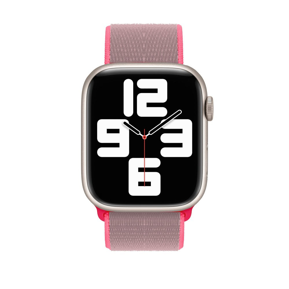Curea Nylon Classic - Apple Watch 1/2/3/4/5/6/7/8/9/SE/Ultra 1/Ultra 2 - 42/44/45/49 MM - Hot Pink