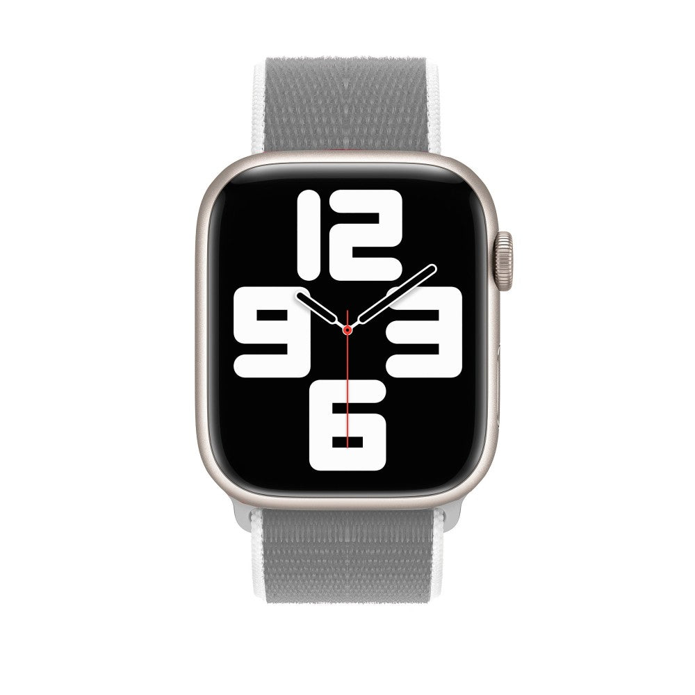 Curea Nylon Classic - Apple Watch 1/2/3/4/5/6/7/8/9/SE/Ultra 1/Ultra 2 - 42/44/45/49 MM - Gray