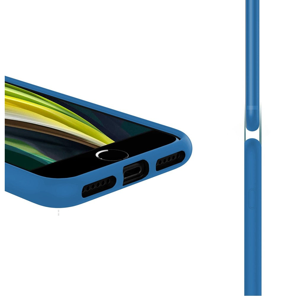 Husa Soft Silicone - iPhone 7/8/SE2 - Slate Blue