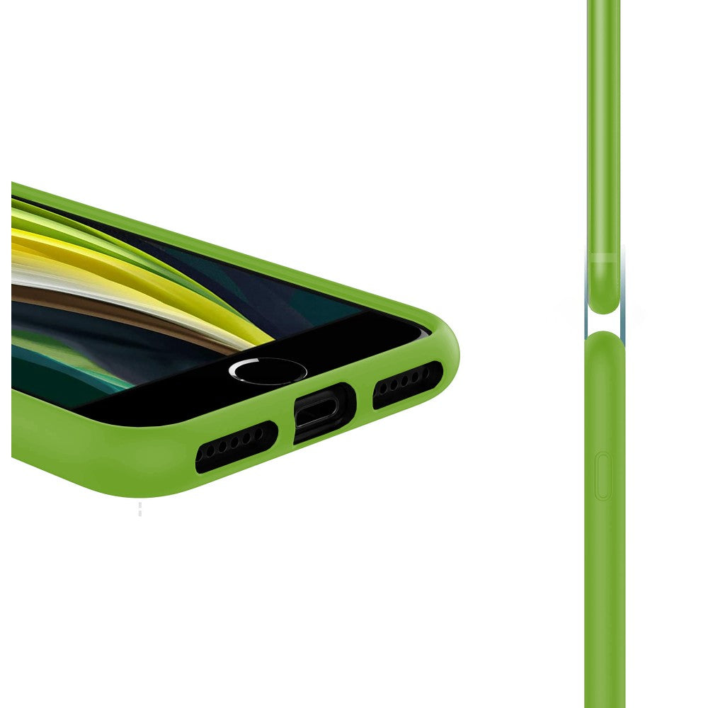Husa Soft Silicone - iPhone 7/8/SE2 - Acid Green