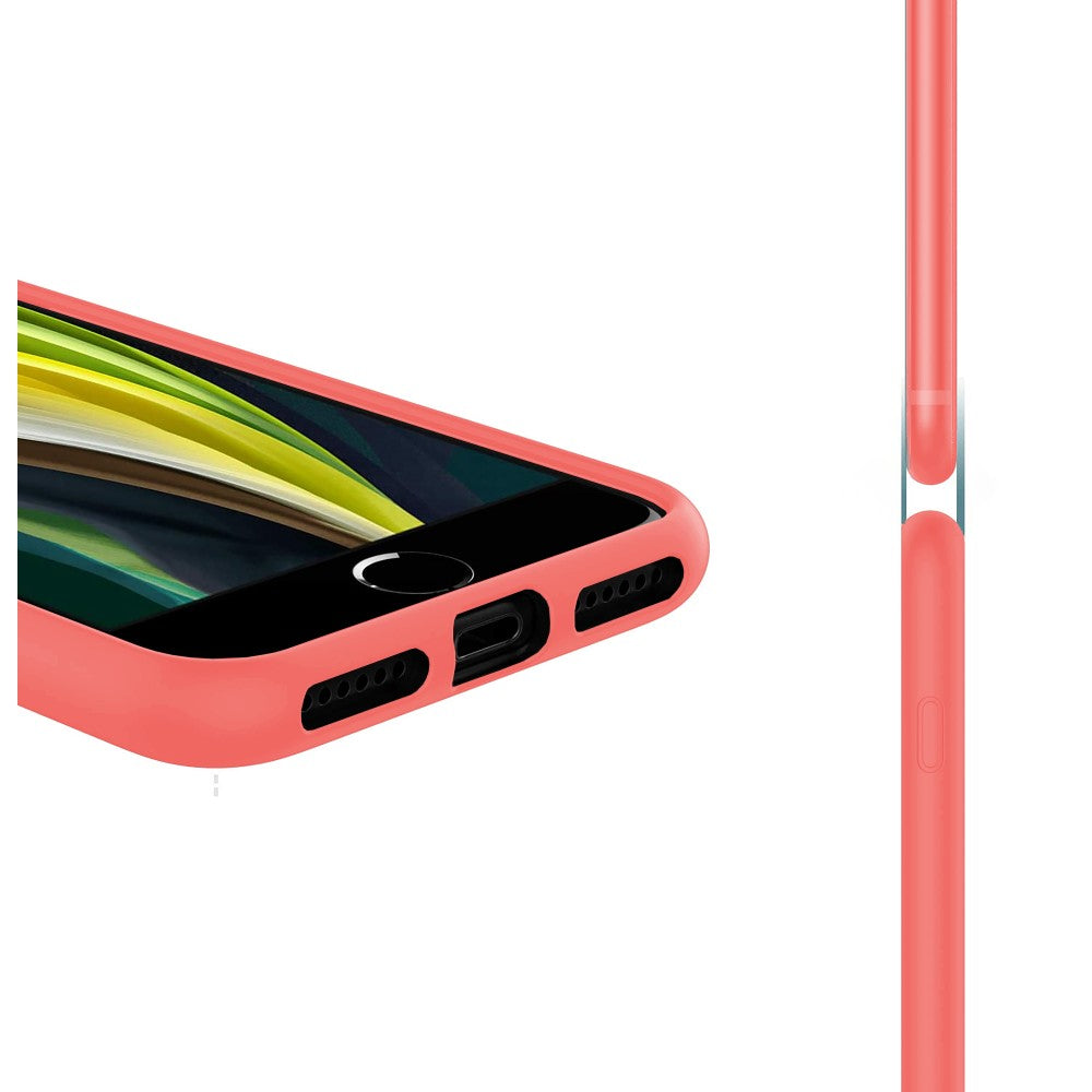 Husa Soft Silicone - iPhone 7/8/SE2 - Flamingo