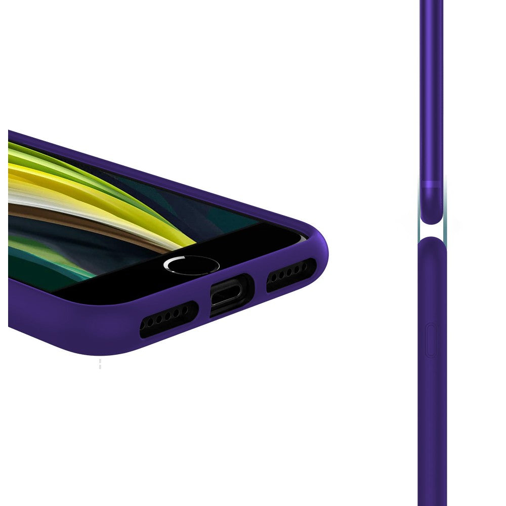 Husa Soft Silicone - iPhone 7/8/SE2 - Purple