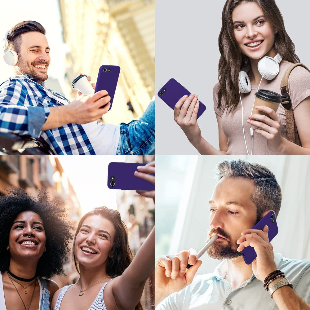 Husa Soft Silicone - iPhone 7/8/SE2 - Purple