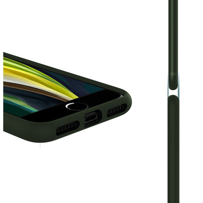 Husa Soft Silicone - iPhone 7/8/SE2 - Dark Marine Green