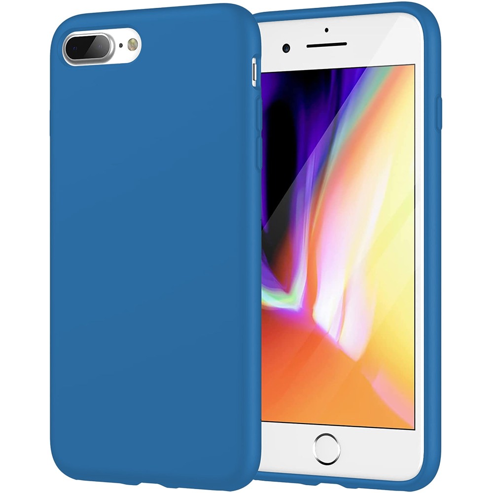 Husa Soft Silicone - iPhone 7 Plus/8 Plus - Slate Blue