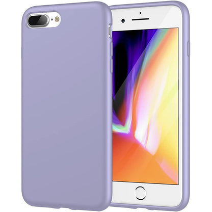 Husa Soft Silicone - iPhone 7 Plus/8 Plus - Light Lilac
