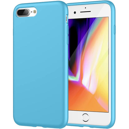 Husa Soft Silicone - iPhone 7 Plus/8 Plus - Acid Blue
