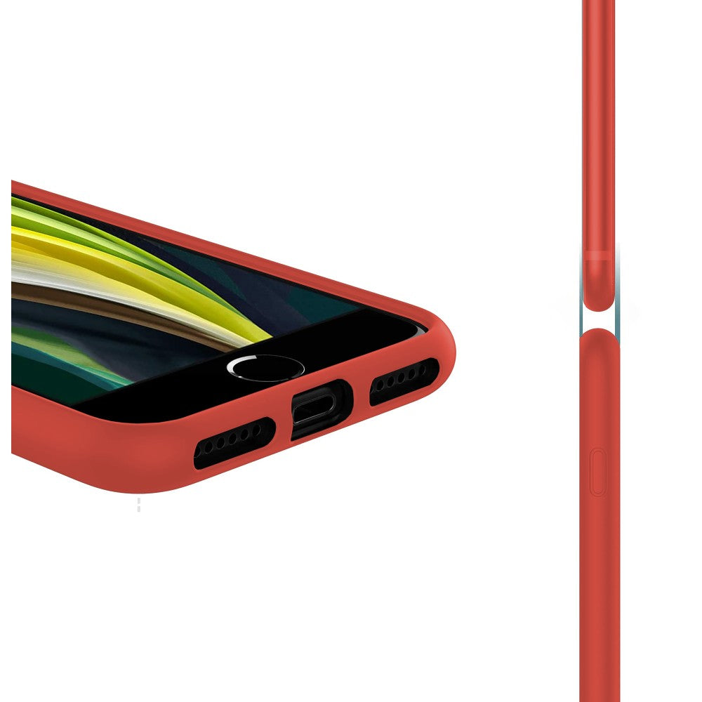 Husa Soft Silicone - iPhone 7 Plus/8 Plus - Orange