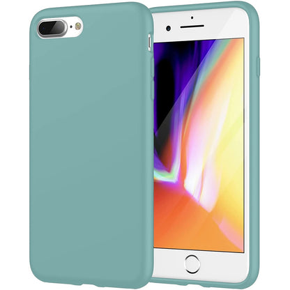 Husa Soft Silicone - iPhone 7 Plus/8 Plus - Marine Green