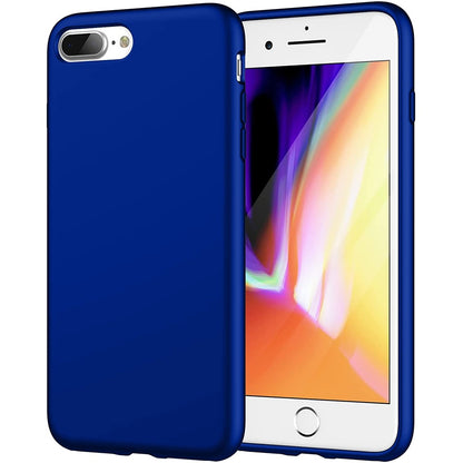 Husa Soft Silicone - iPhone 7 Plus/8 Plus - Dark Blue