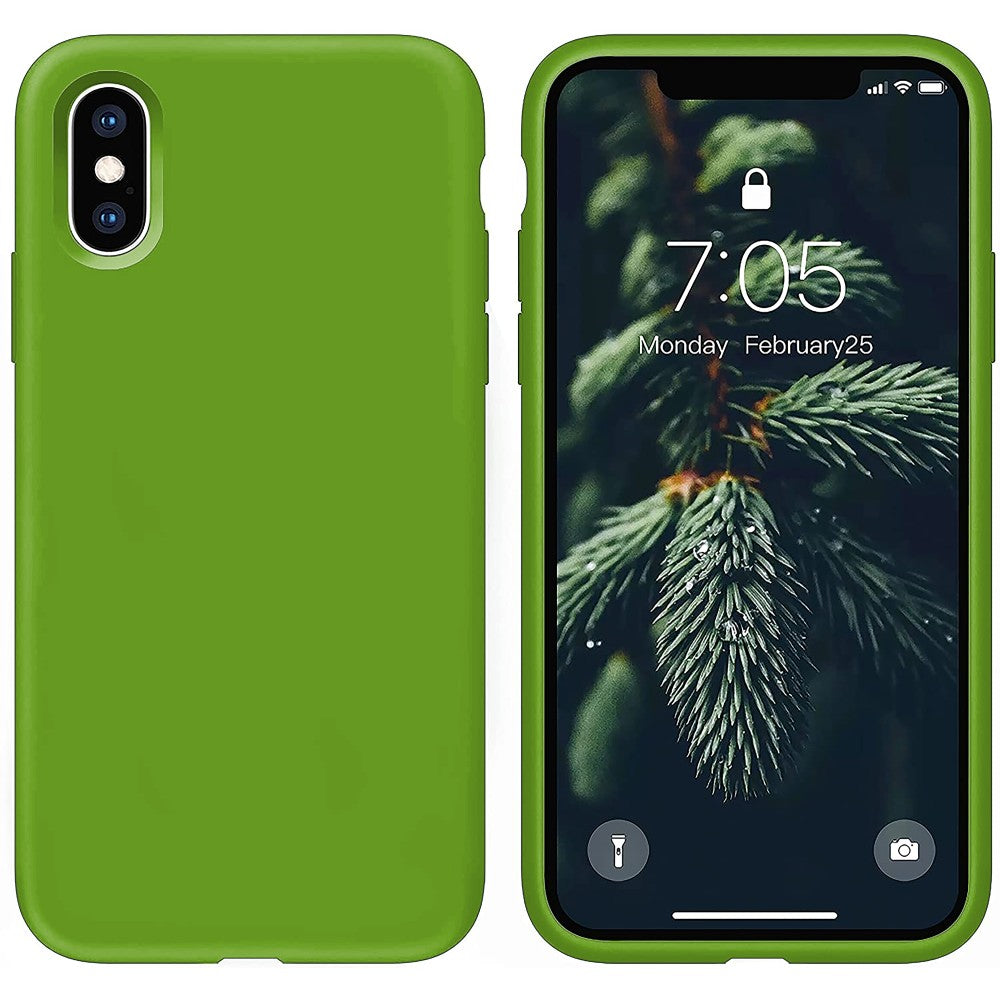 Husa Soft Silicone - iPhone X/XS - Acid Green