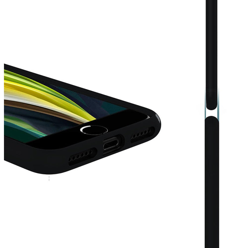 Husa Soft Silicone - iPhone X/XS - Negru