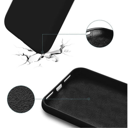 Husa Soft Silicone - iPhone X/XS - Negru