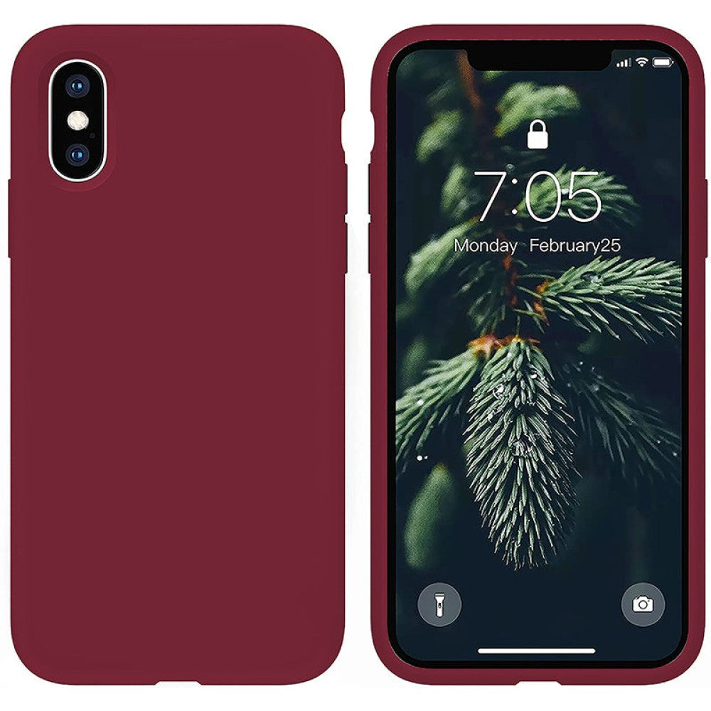 Husa Soft Silicone - iPhone X/XS - Rose
