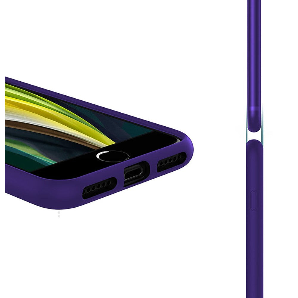 Husa Soft Silicone - iPhone X/XS - Purple