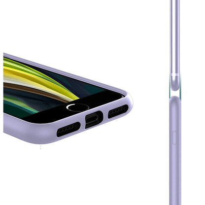 Husa Soft Silicone - iPhone X/XS - Light Lilac