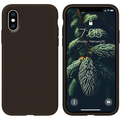 Husa Soft Silicone - iPhone X/XS - Maro