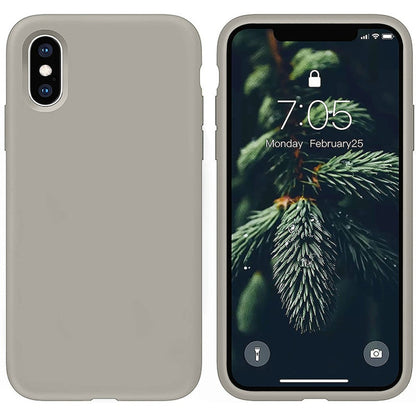 Husa Soft Silicone - iPhone X/XS - Gray