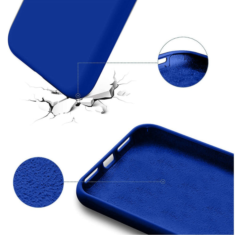 Husa Soft Silicone - iPhone X/XS - Dark Blue