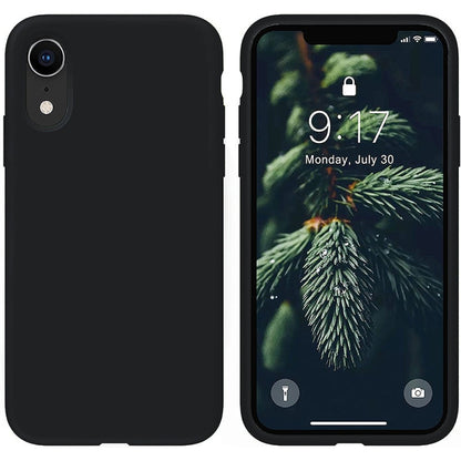 Husa Soft Silicone - iPhone XR - Negru