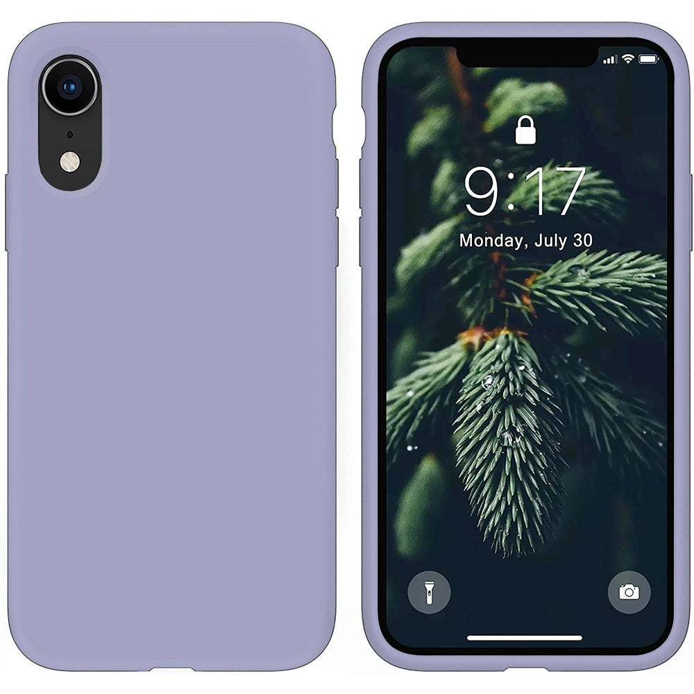 Husa Soft Silicone - iPhone XR - Light Lilac