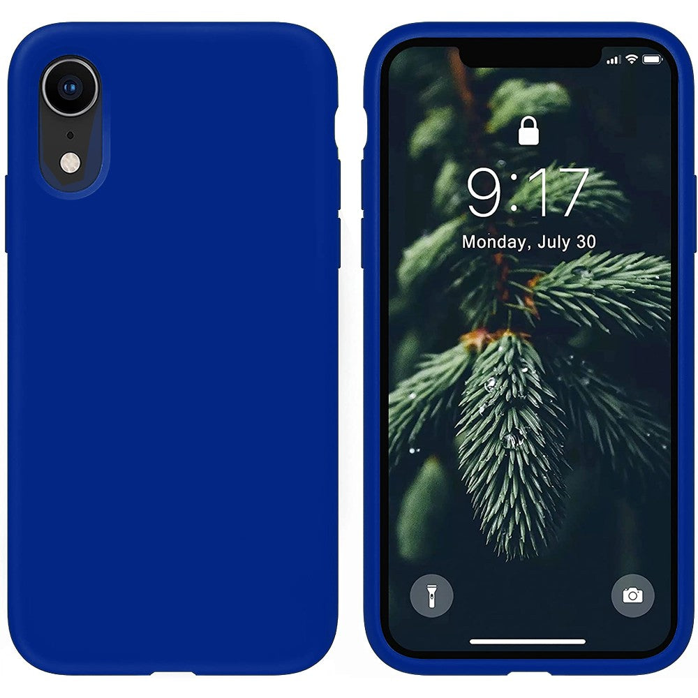 Husa Soft Silicone - iPhone XR - Dark Blue