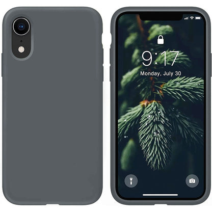 Husa Soft Silicone - iPhone XR - Dark Gray
