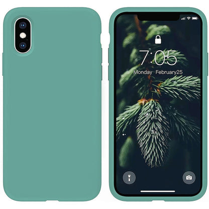 Husa Soft Silicone - iPhone XS Max - Turqoise