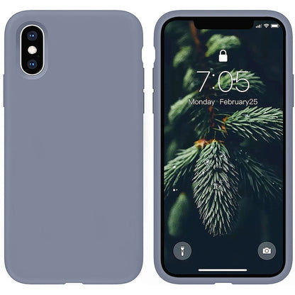Husa Soft Silicone - iPhone XS Max - Slate Gray