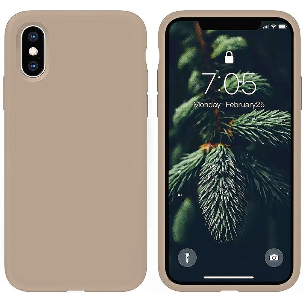 Husa Soft Silicone - iPhone XS Max - Pink Sand