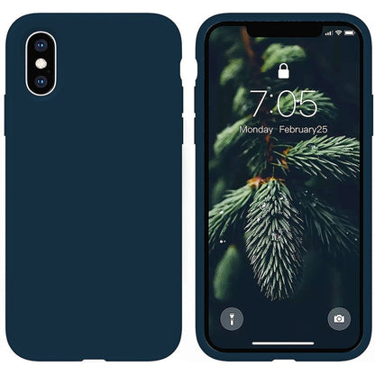 Husa Soft Silicone - iPhone XS Max - Classic Blue