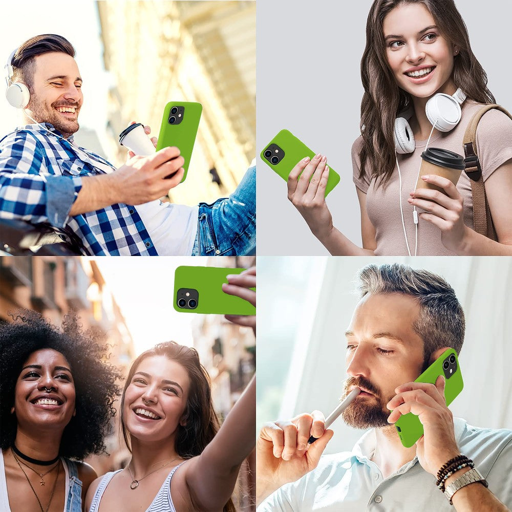 Husa Soft Silicone - iPhone 11 - Acid Green