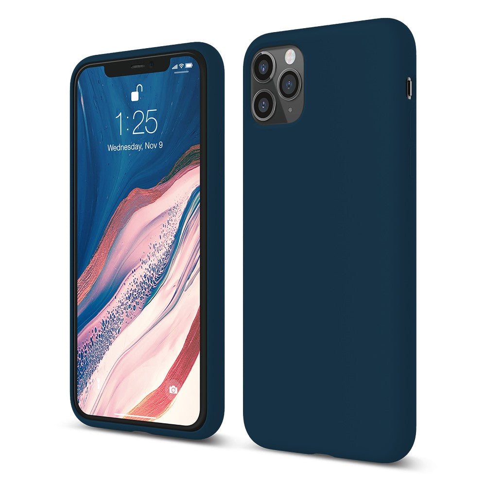 Husa Soft Silicone - iPhone 11 Pro Max - Classic Blue