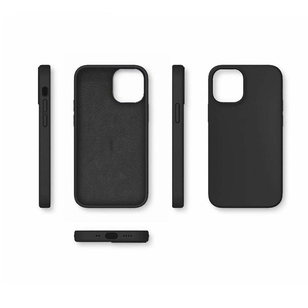 Husa Soft Silicone - iPhone 12/12 Pro - Negru