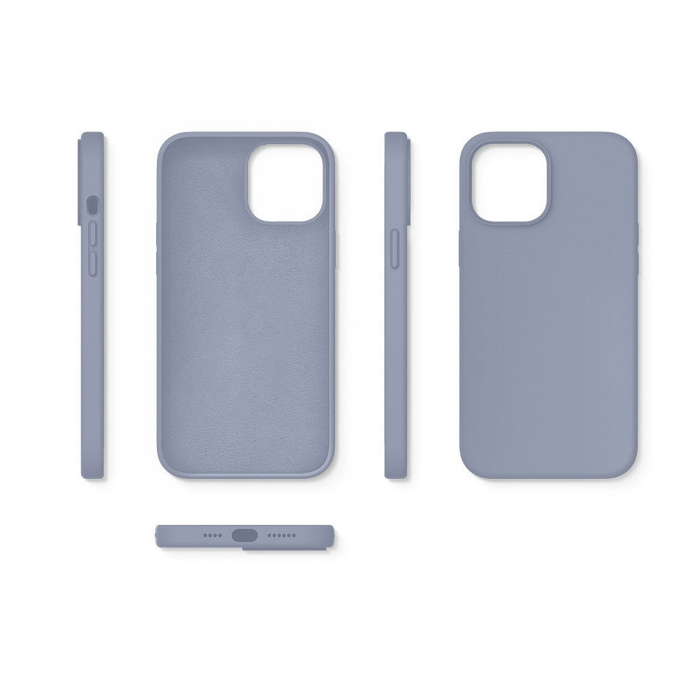 Husa Soft Silicone - iPhone 12/12 Pro - Slate Gray