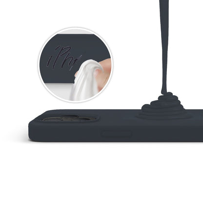 Husa Soft Silicone - iPhone 12/12 Pro - Midnight Blue