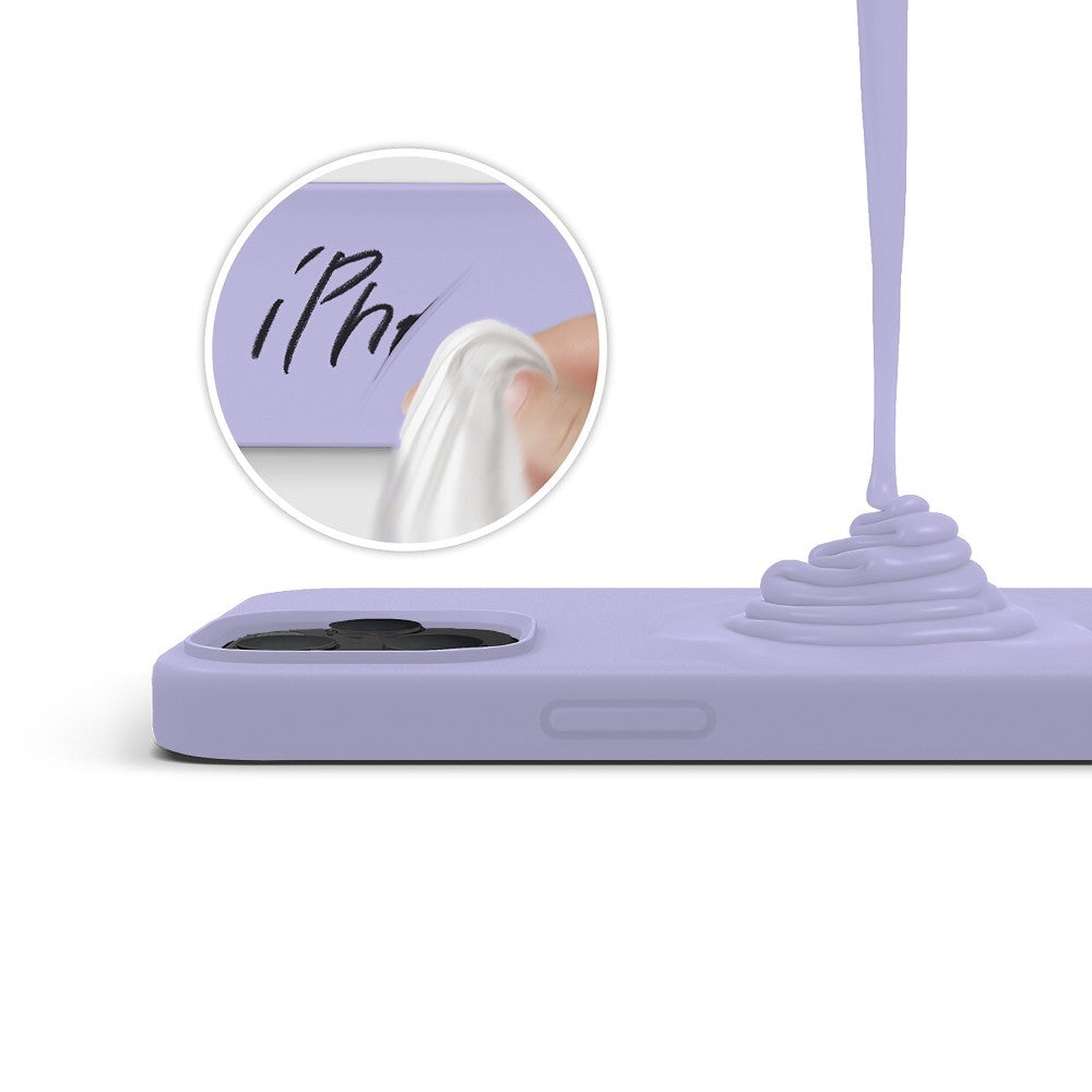 Husa Soft Silicone - iPhone 12/12 Pro - Light Lilac
