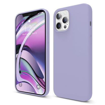 Husa Soft Silicone - iPhone 12/12 Pro - Light Lilac