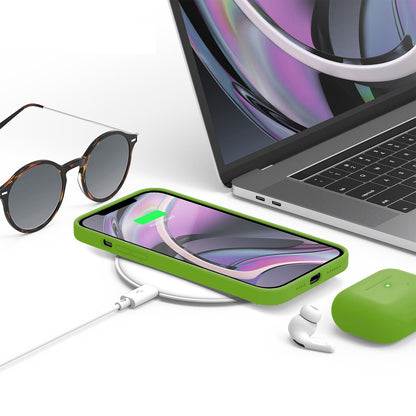 Husa Soft Silicone - iPhone 12 Pro Max - Acid Green