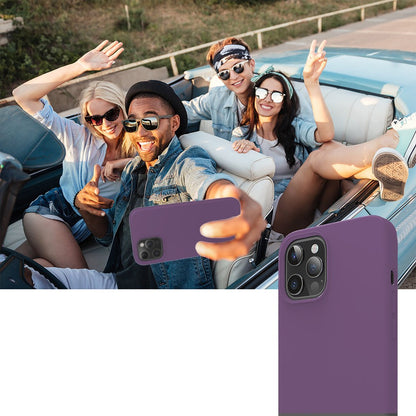 Husa Soft Silicone - iPhone 12 Pro Max - Light Purple