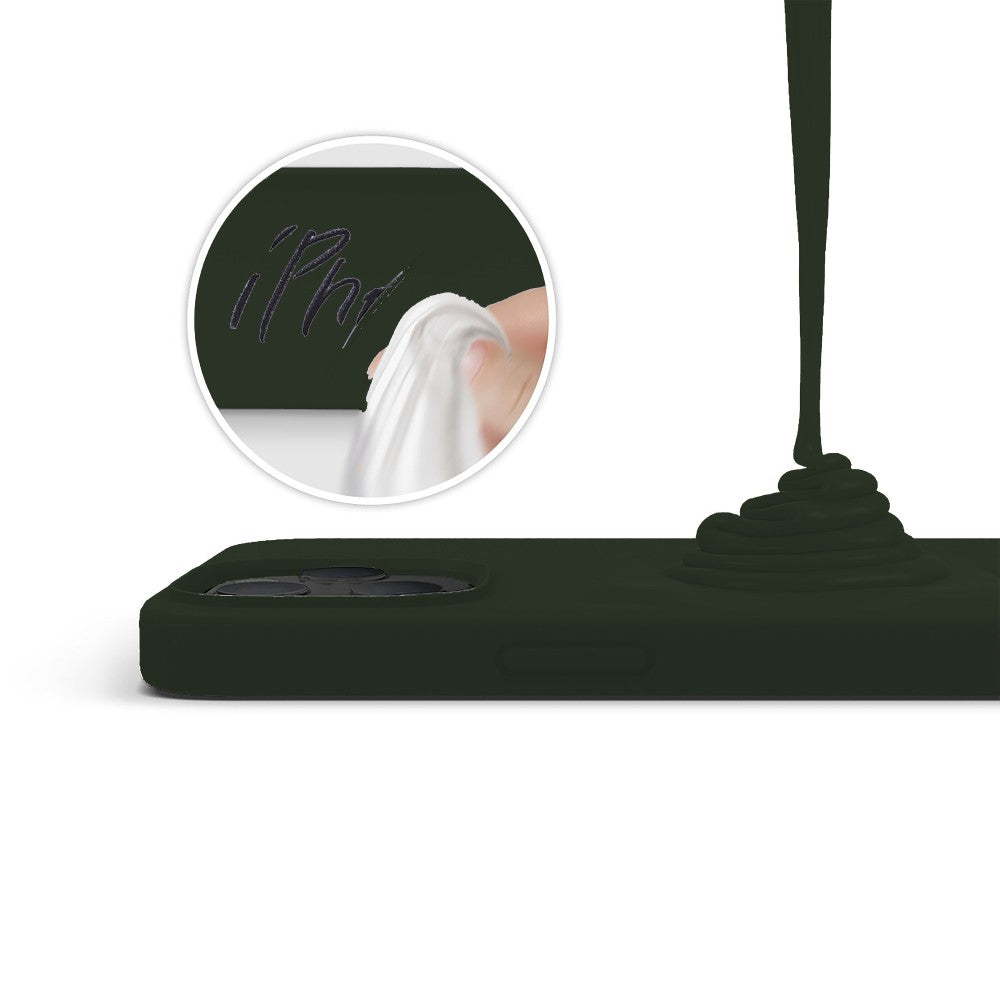 Husa Soft Silicone - iPhone 12 Pro Max - Dark Marine Green