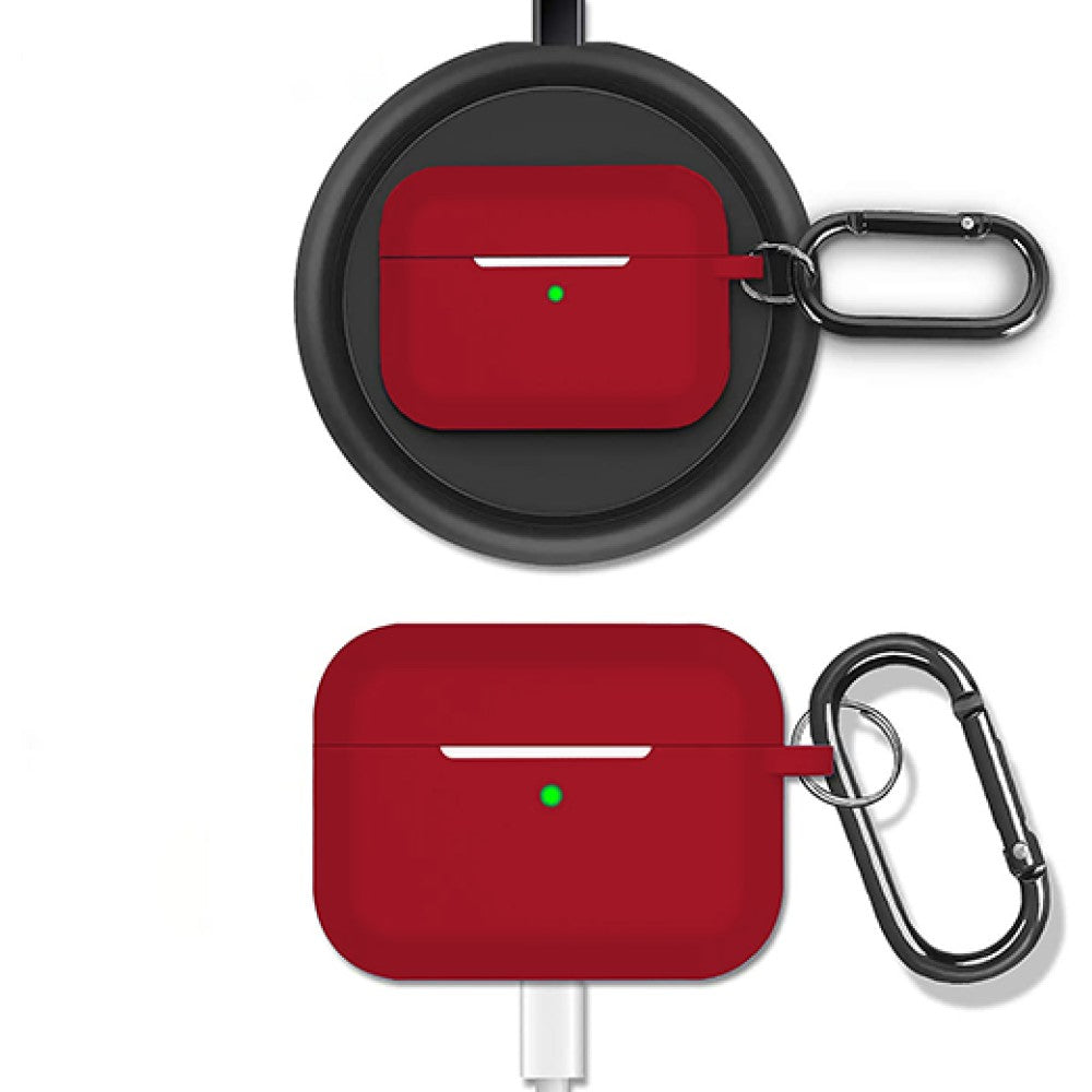 Husa Soft Silicone - AirPods Pro 1/2 - Light Red