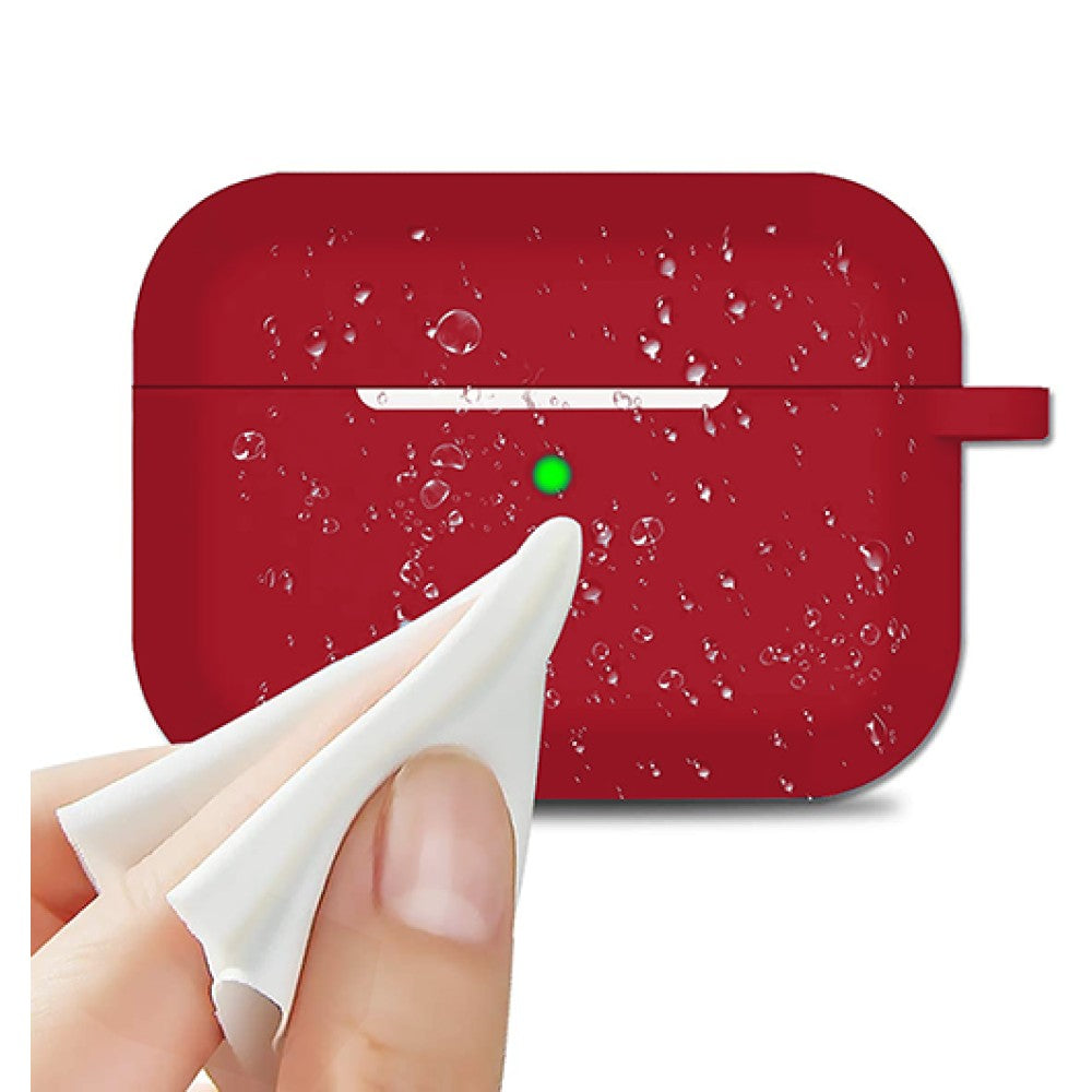 Husa Soft Silicone - AirPods Pro 1/2 - Light Red