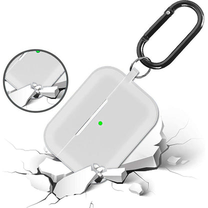 Husa Soft Silicone - AirPods Pro 1/2 - Alb