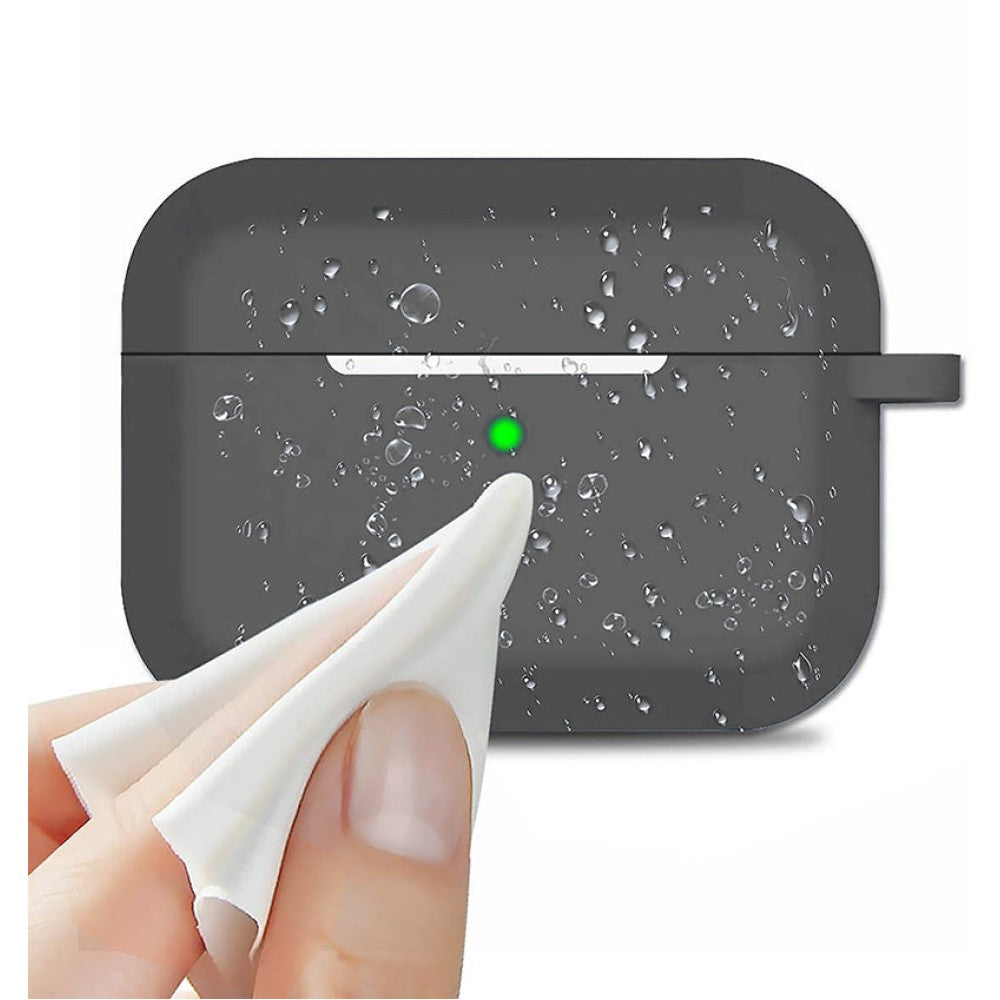 Husa Soft Silicone - AirPods Pro 1/2 - Dark Gray