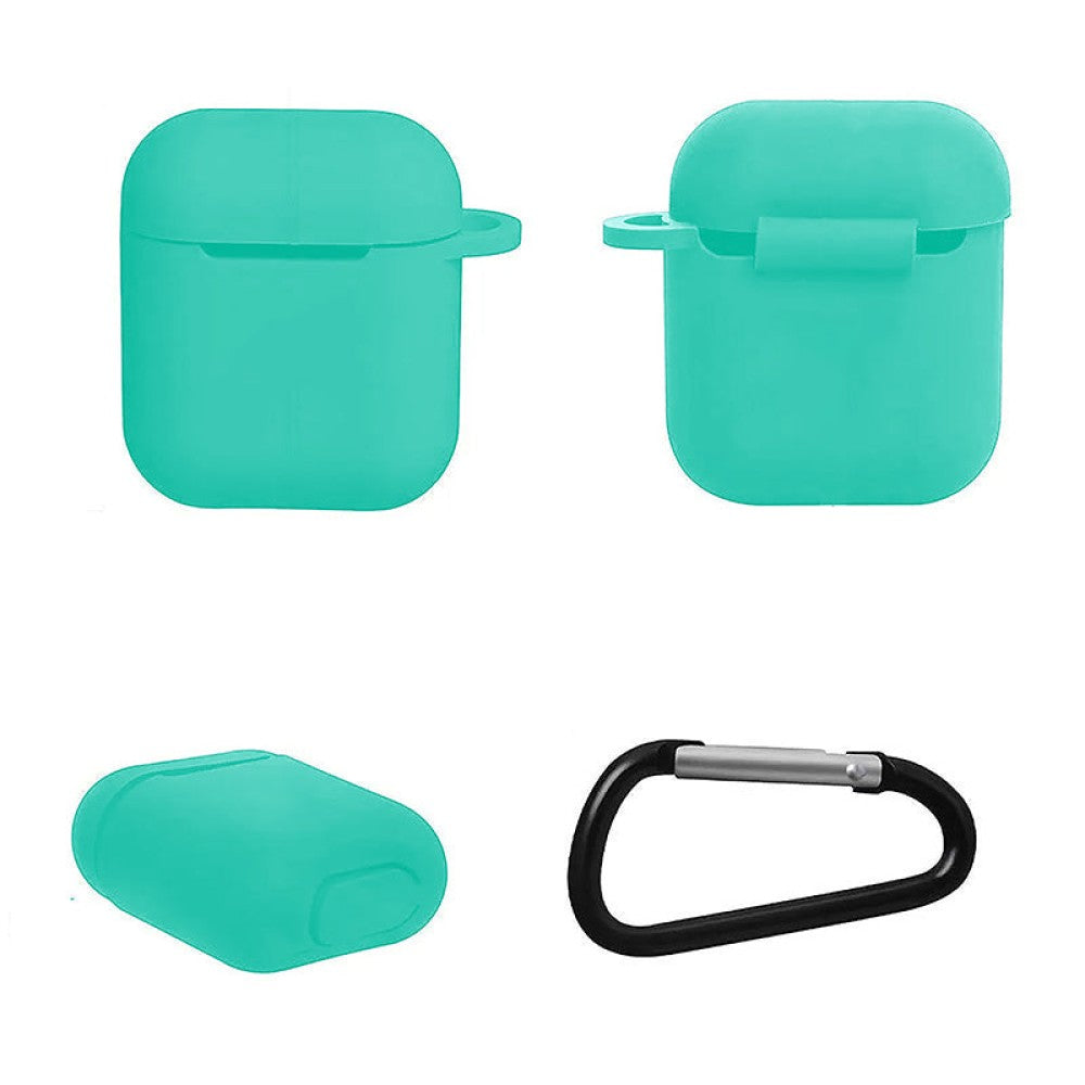 Husa Soft Silicone - AirPods 1/2 - Turqoise