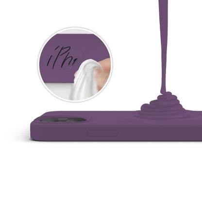Husa Soft Silicone - iPhone 12 Mini - Light Purple