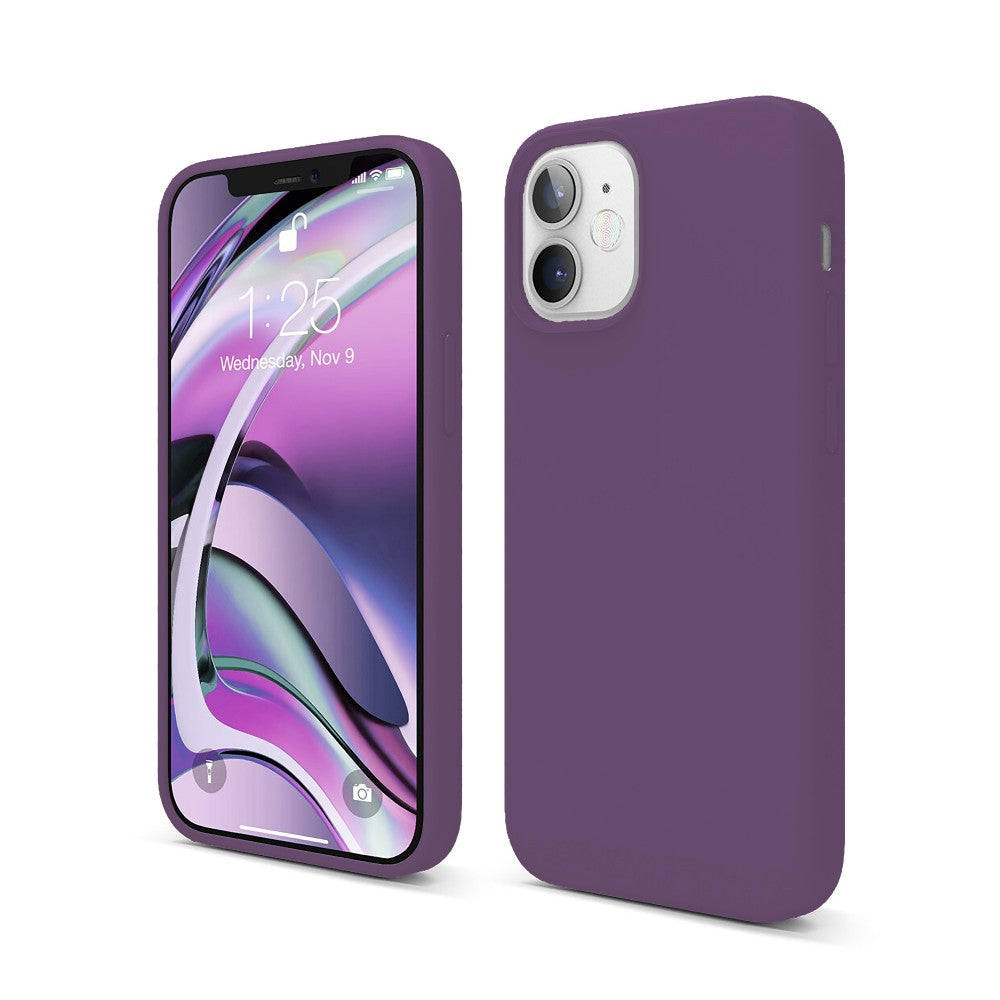 Husa Soft Silicone - iPhone 12 Mini - Light Purple